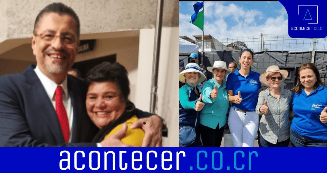 Mujeres costarricenses apoyan candidatura presidencial de Rodrigo Chaves para elecciones Costa Rica