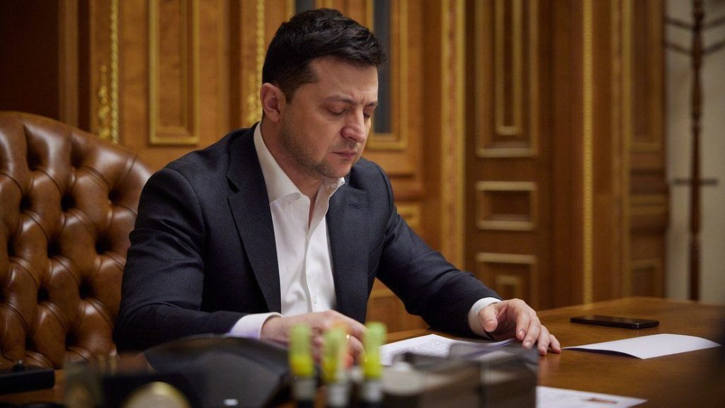 Presidente de Ucrania Nos han dejado solos