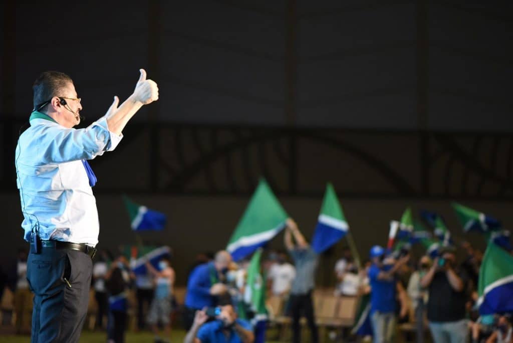 Rodrigo Chaves Han sido 10 gobiernos donde se han robado la patria