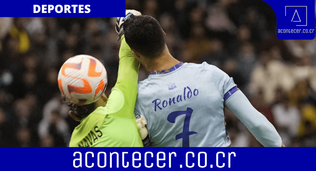 "Choque entre amigos": Ronaldo y Navas se enfrentaron en polémico partido entre PSG y clubes de Arabia Saudita 6 Keylor Navas jugíƒÆ’í‚ó ante Cristiano Ronaldo en un encuentro disputado en Riad