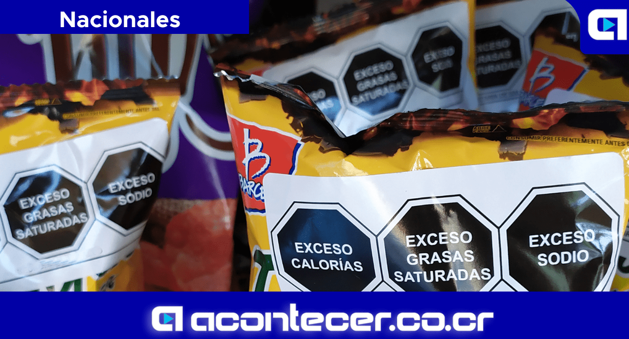 etiquetas de advertencia nutricional