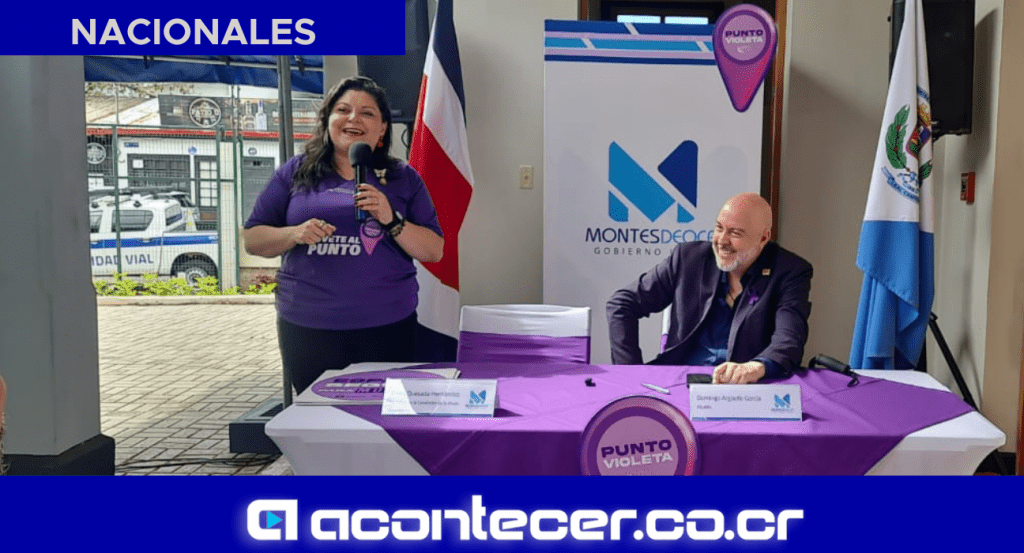 Montes de Oca Punto Violeta INAMU Violencia de gíƒÆ’í‚Â©nero Acoso sexual DíƒÆ’í‚Â­a Internacional de la Eliminacón de la Violencia contra las Mujeres