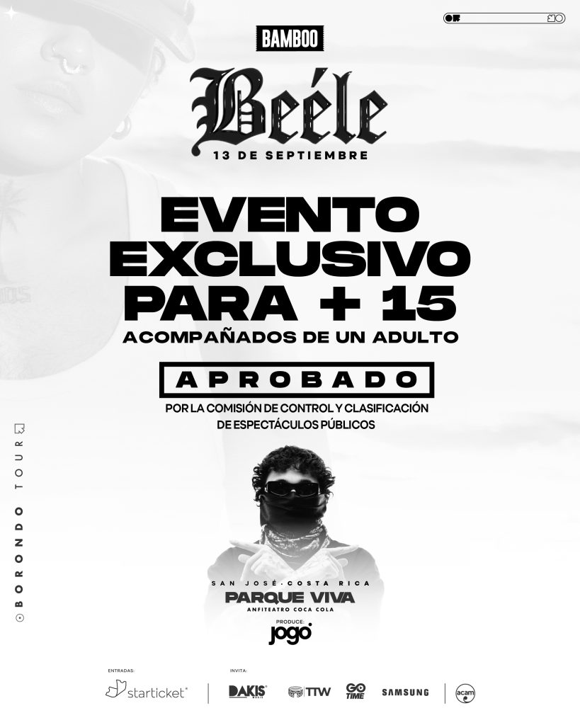 Beéle en Costa Rica: últimas entradas disponibles para vivir un show inolvidable en Parque Viva 4 X1