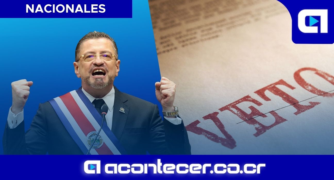 Presidente Rodrigo Chaves anuncia veto a la Ley de Ejecuciíƒón de la Pena