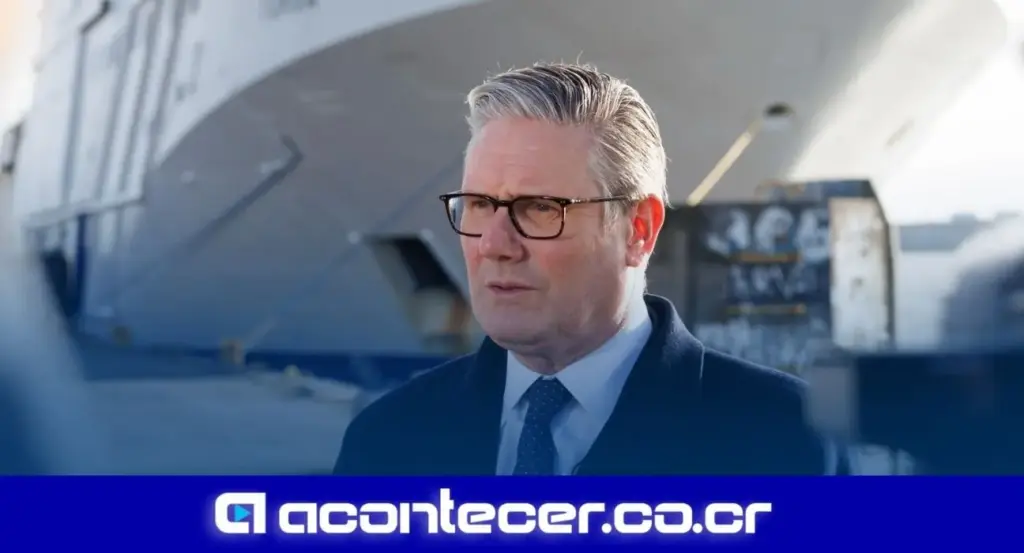 guerra en dos frentes, Keir Starmer guerra Ucrania Oriente Próximo, Reino Unido amenaza rusa, gasto en defensa Reino Unido, Fuerza Expedicionaria Conjunta, Starmer interceptar buques rusos