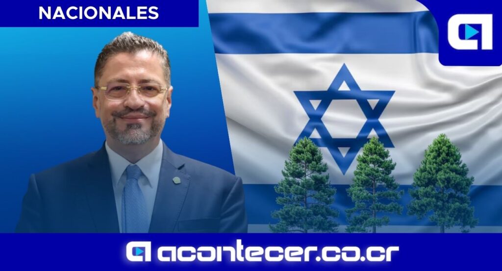 Presidente Rodrigo Chaves recibe reconocimiento de la comunidad judía costarricense por sus contribuciones diplomáticas