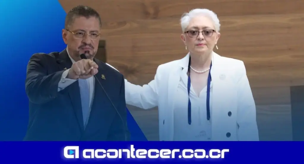 Rodrigo Chaves, Patricia Navarro, declaraciones, ley del karma