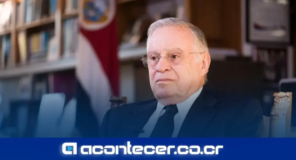 Expresidente Miguel Ángel Rodríguez Echeverría durante el juicio oral por el caso Reaseguros en Costa Rica