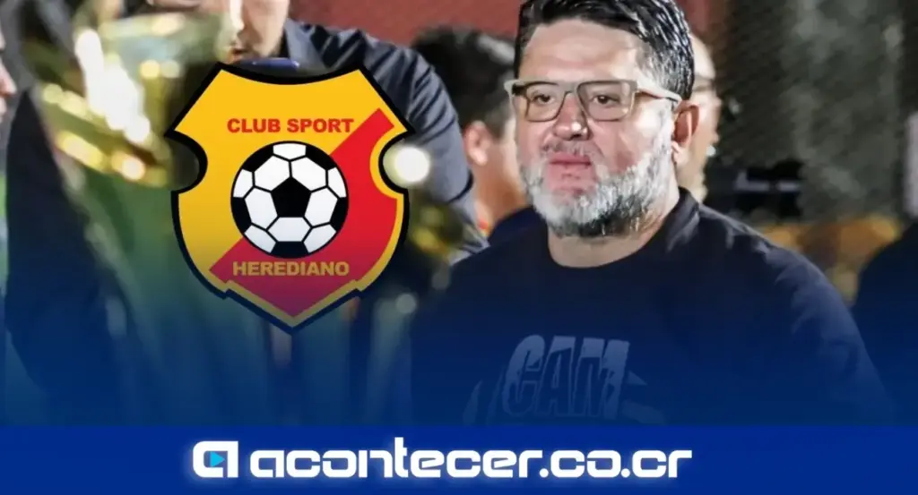 Jafet Soto, presidente de Herediano, celebra el campeonato 32 del Clausura 2026 en Costa Rica