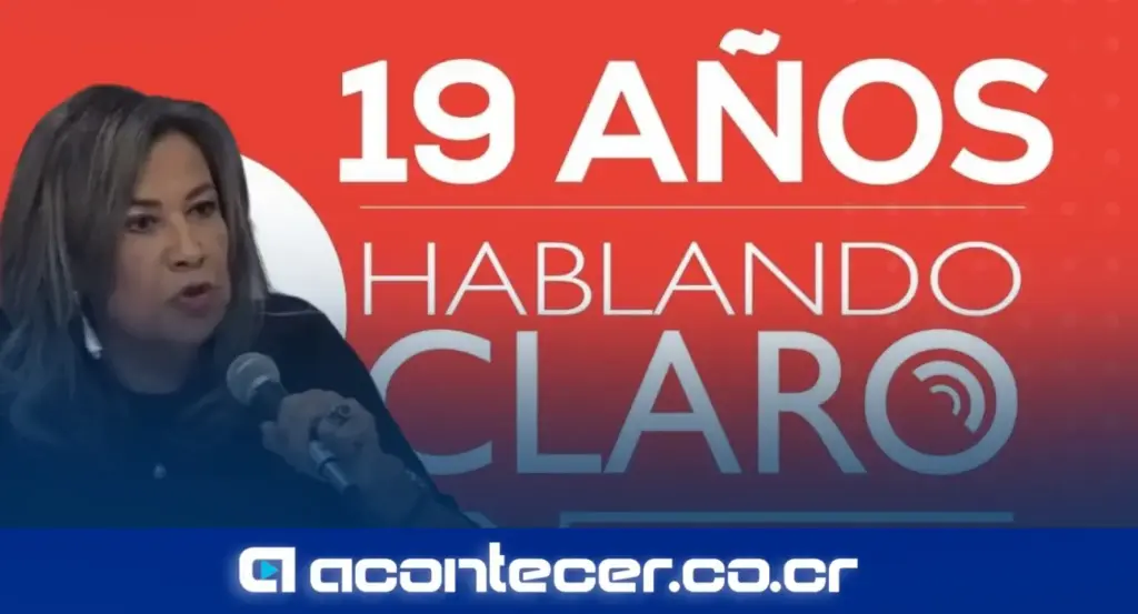 Vilma Ibarra, periodista costarricense y conductora del programa radial Hablando Claro