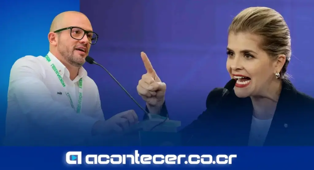 Miguel Guillén, secretario general del PLN, durante declaraciones en video sobre reunión en Casa Presidencial con magistrados y diputados