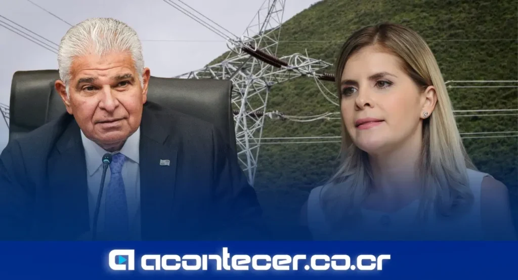 Presidenta de Costa Rica Laura Fernández y presidente de Panamá José Raúl Mulino en contexto de conflicto diplomático bilateral