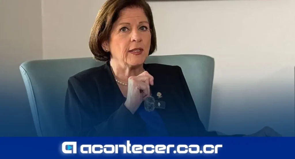 Pilar Cisneros Gallo, exdiputada oficialista, durante declaraciones sobre el proyecto de armonización eléctrica en Costa Rica