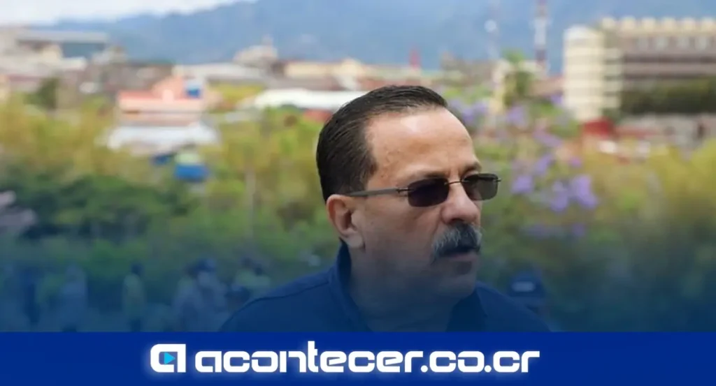 Albino Vargas Barrantes, secretario general de ANEP, durante declaraciones sobre armonización eléctrica y el ICE