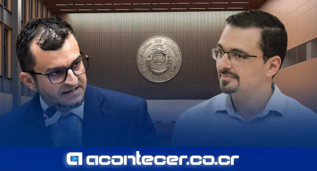 Diputado Ariel Alfonso Mora Fallas durante su intervención en el plenario de la Asamblea Legislativa de Costa Rica