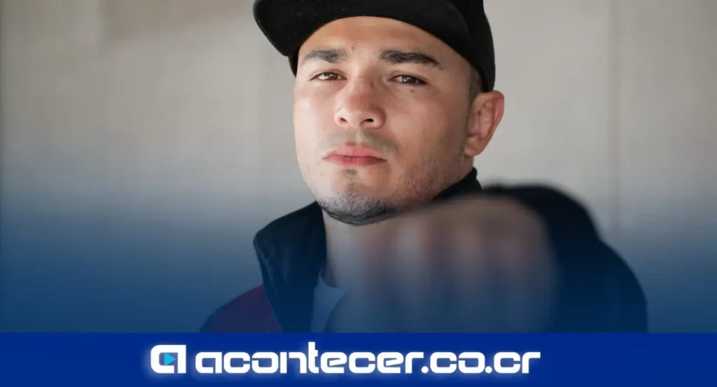 Bryan El Tiquito Vásquez, boxeador costarricense detenido en operativo de Fuerza Pública en Ruta 32, San Isidro de Heredia