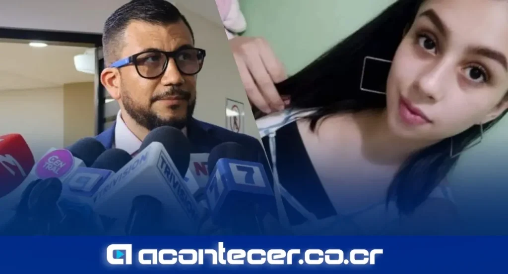 Joseph Rivera Cheves, abogado de la familia de Nadia Peraza, durante el proceso judicial por femicidio en Costa Rica