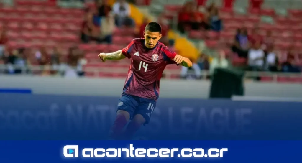 Alejandro Bran mediocampista costarricense que fichó en Europa tras salir de Liga Deportiva Alajuelense