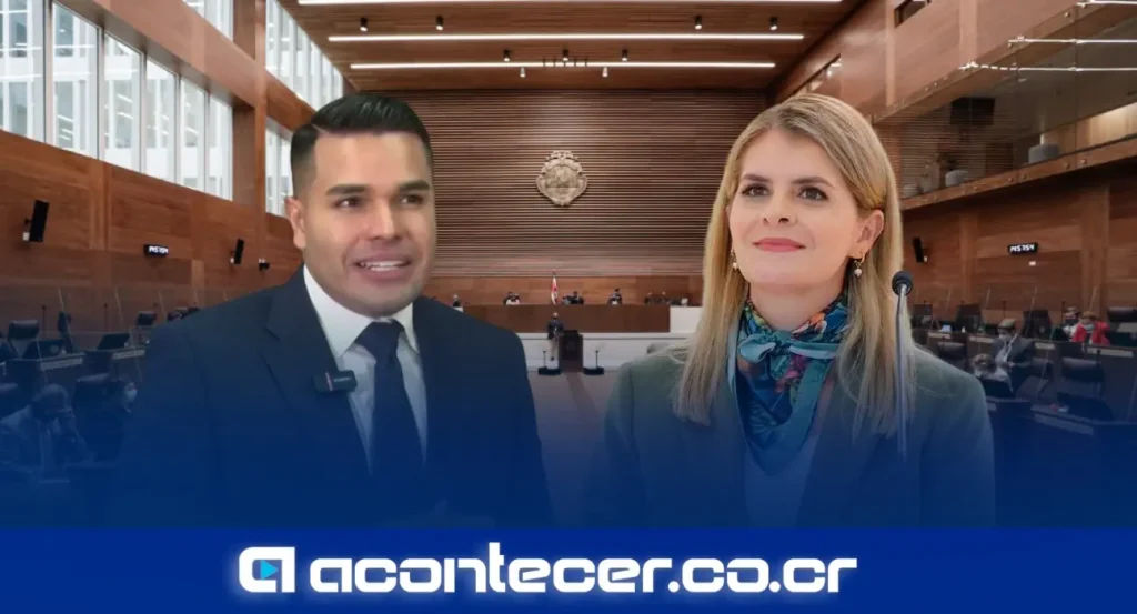 Eder Hernández, diputado del Partido Liberación Nacional, durante su participación en la presentación de los proyectos de ley de seguridad en la Asamblea Legislativa