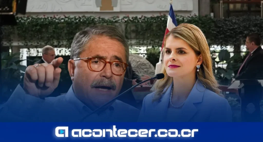 Juan Diego Castro, abogado y asesor ad honorem de la presidenta Laura Fernández, durante declaraciones sobre impunidad judicial