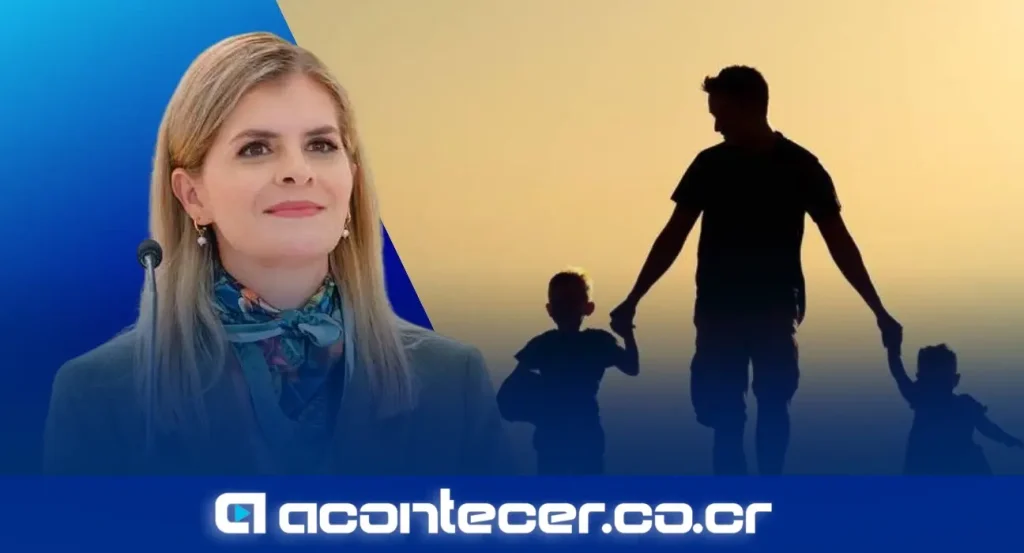 Laura Fernández Delgado, presidenta de Costa Rica, durante un mensaje oficial en redes sociales