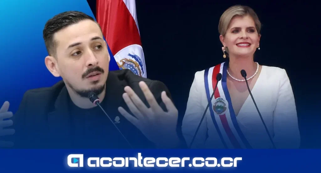 Ariel Robles Barrantes, exdiputado y excandidato presidencial del Frente Amplio, critica a la presidenta Laura Fernández Delgado