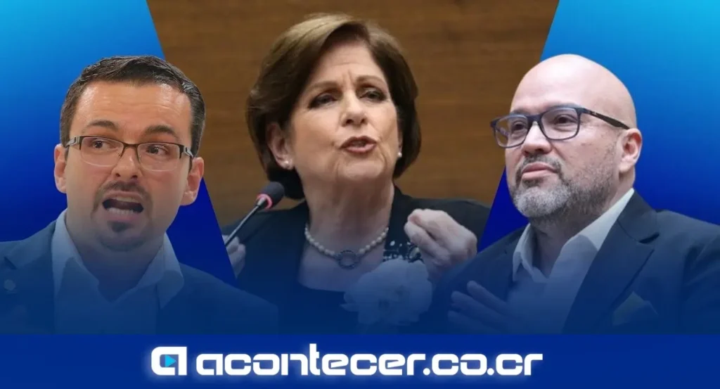 Pilar Cisneros, periodista y exdiputada oficialista, durante declaraciones sobre minería ilegal en Crucitas