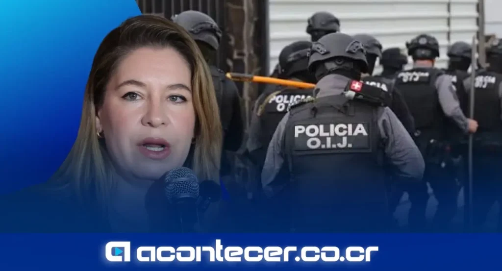 Claudia Dobles Camargo, diputada de Agenda Ciudadana, durante declaraciones sobre megaoperativo del OIJ contra legitimación de capitales