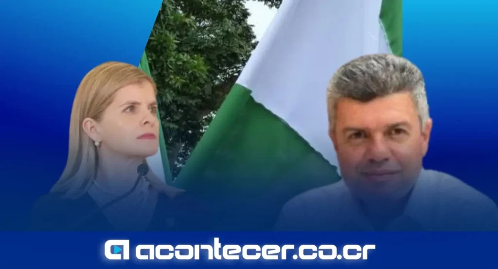 Álvaro Ramírez Bogantes, jefe de fracción del PLN, durante conferencia de prensa en la Asamblea Legislativa
