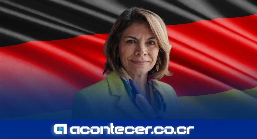 Laura Chinchilla Miranda, expresidenta de Costa Rica, durante anuncio de su designación como copresidenta de comisión global