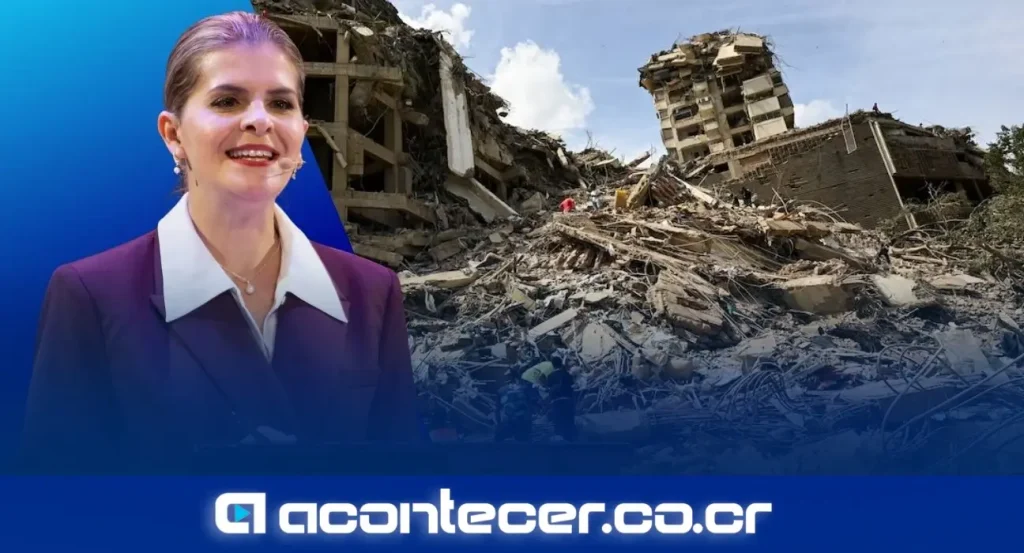Presidenta Laura Fernández Delgado supervisa carga de ayuda humanitaria para Venezuela en el aeropuerto Juan Santamaría