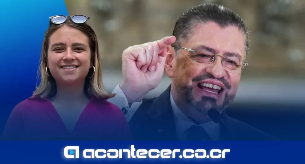 Mia Fink, militante del PAC y asesora de la diputada Claudia Dobles, en una publicación de redes sociales