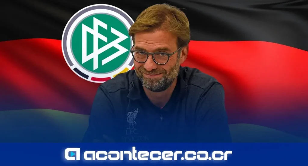 Jürgen Klopp, nuevo entrenador de la selección de Alemania, durante su presentación oficial con la DFB