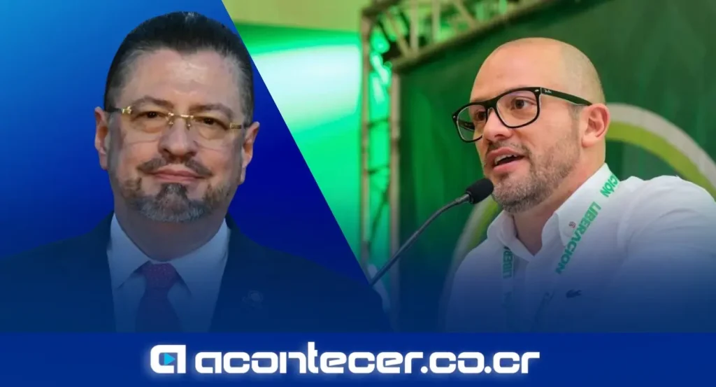 Rodrigo Chaves Robles, ministro de la Presidencia y Hacienda de Costa Rica, durante una conferencia de prensa