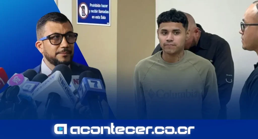 Joseph Rivera, abogado representante de la familia de Nadia Peraza, en conferencia de prensa