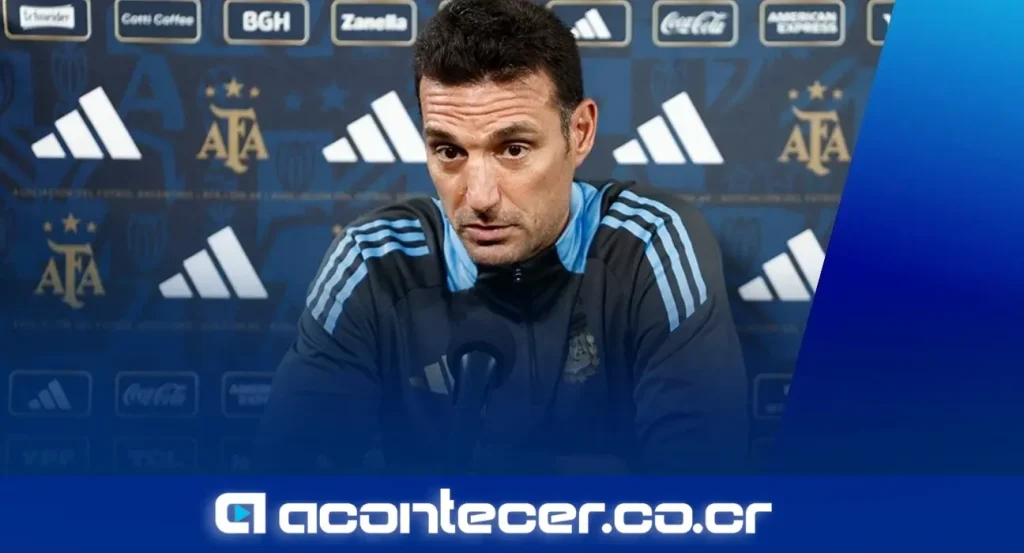 Lionel Scaloni en conferencia de prensa tras la victoria de Argentina ante Egipto en el Mundial 2026
