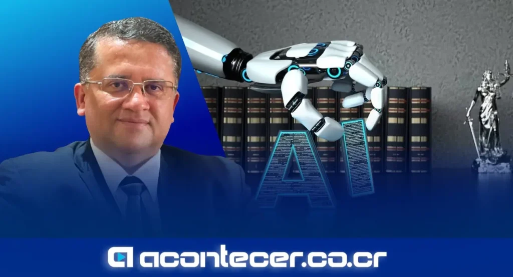 Boris Molina, abogado costarricense, advierte sobre el uso de inteligencia artificial en temas legales