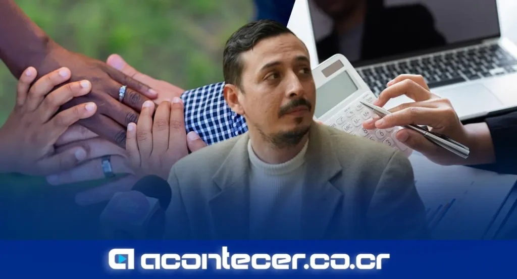 Ariel Robles Barrantes, durante una intervención en video donde critica el aumento del IVA al 13% en la canasta básica.