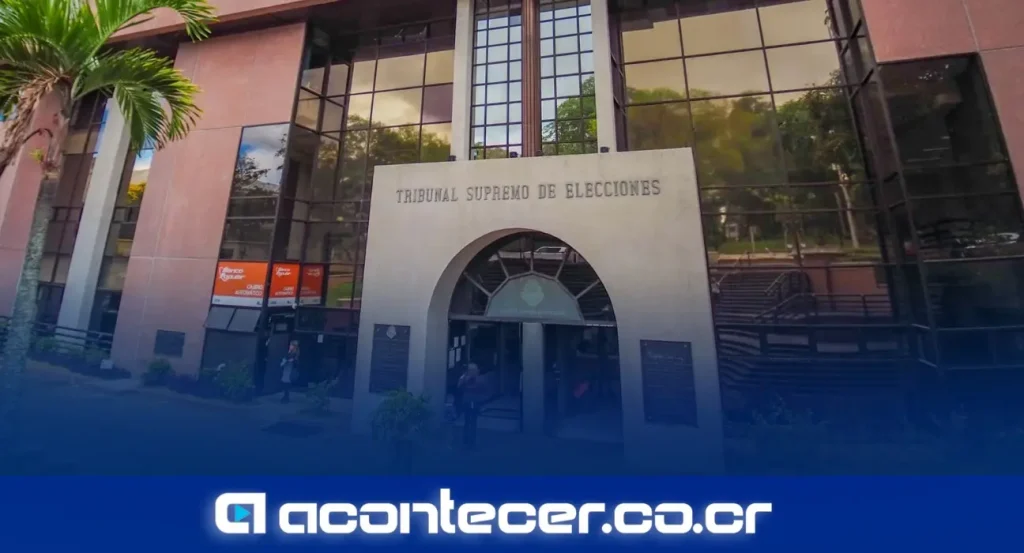 Fachada del Tribunal Supremo de Elecciones en San José, Costa Rica