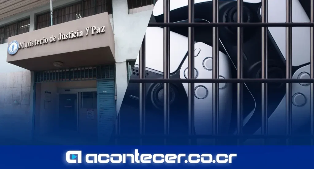 Consolas PlayStation decomisadas por la Policía Penitenciaria en la cárcel del Adulto Joven de Alajuela