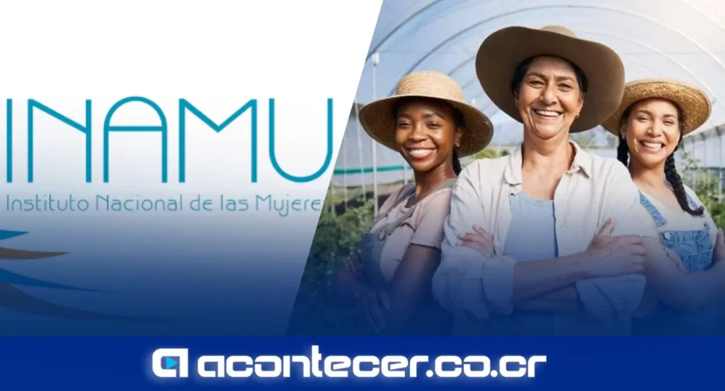 Carolina Delgado Ramírez, presidenta ejecutiva del INAMU, durante anuncio sobre programa FOMUJERES para emprendedoras