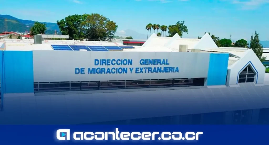 Oficina de la Dirección General de Migración y Extranjería en Costa Rica