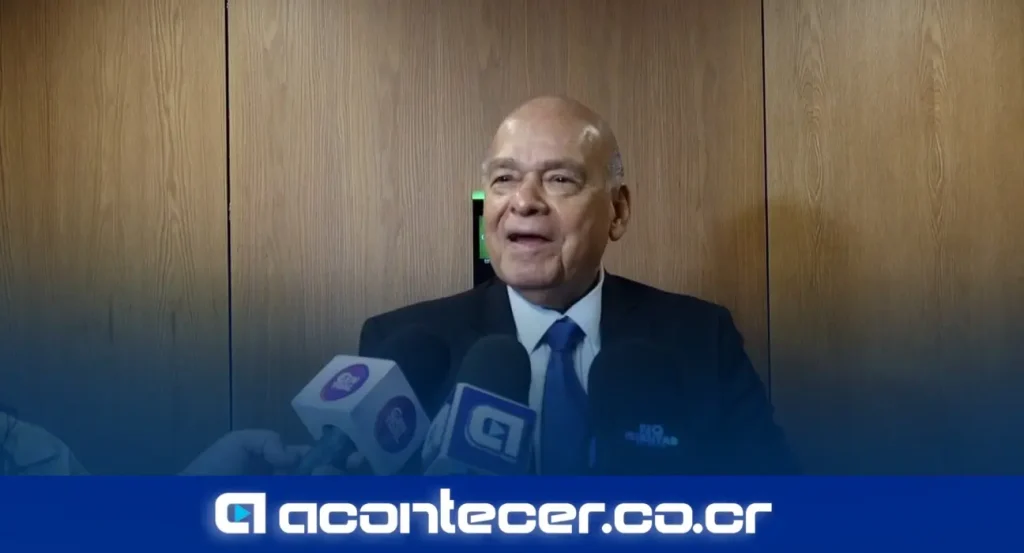 Catalino Orlando Aguirre Gómez, presidente de la Corte Suprema de Justicia de Costa Rica, durante su comparecencia ante la Comisión de Nombramientos de la Asamb