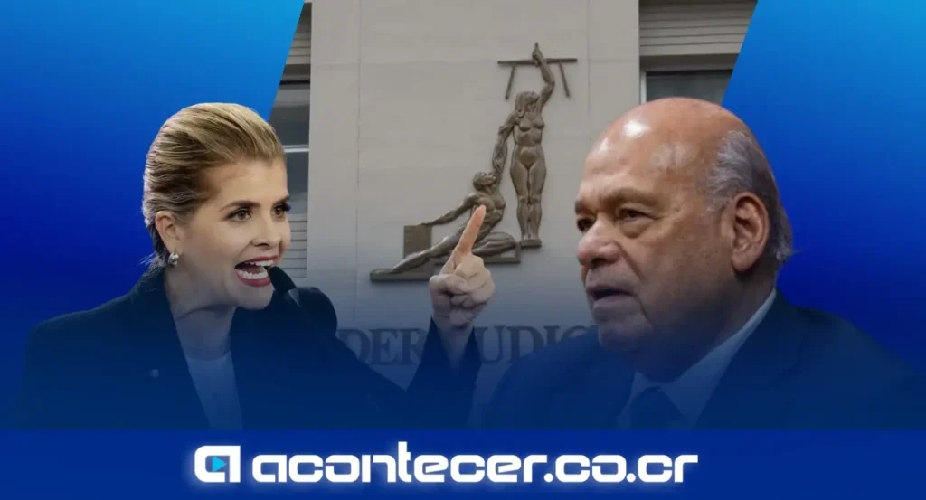Orlando Aguirre Gómez, presidente de la Corte Suprema de Justicia de Costa Rica, en su despacho