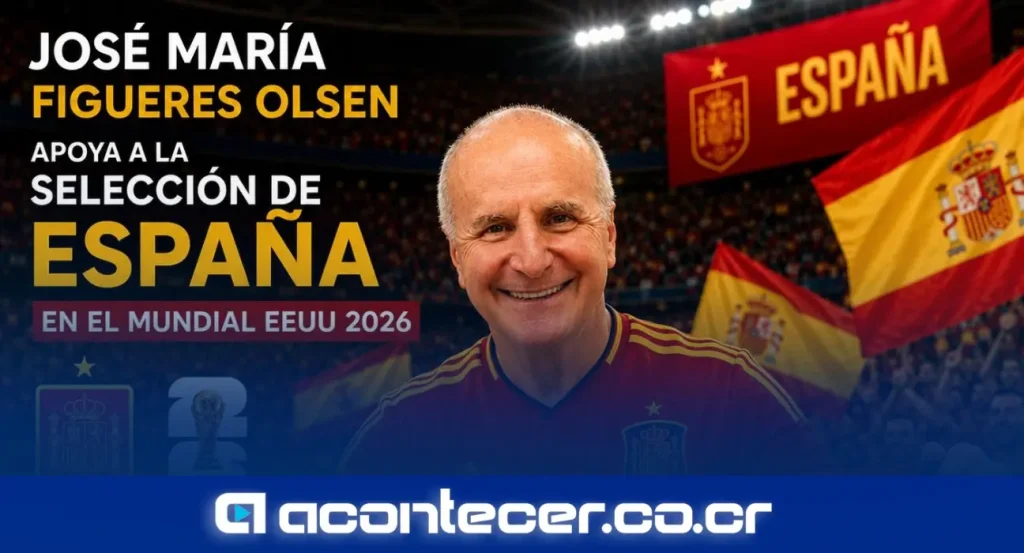 José María Figueres Olsen, expresidente de Costa Rica, en un evento público