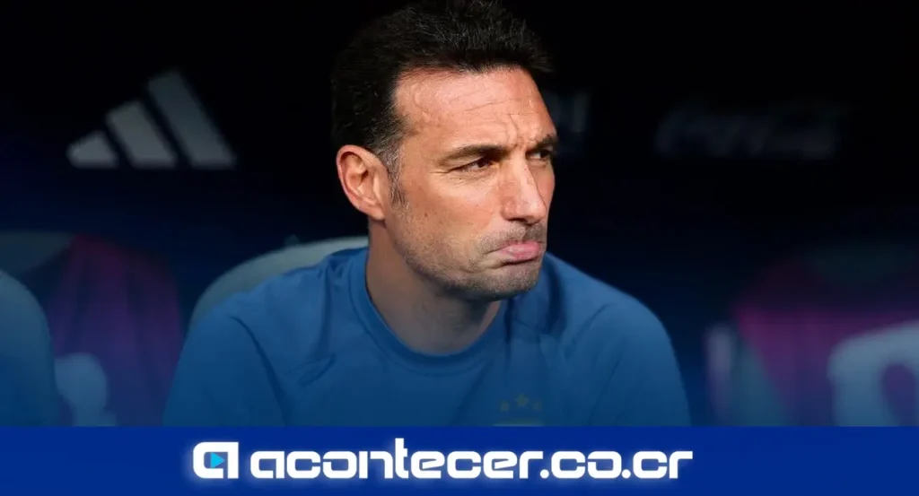 Lionel Scaloni, entrenador de la selección argentina, durante conferencia de prensa tras la final del Mundial 2026