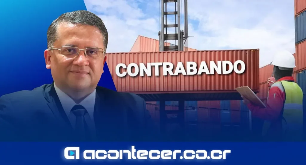 Boris Molina, abogado, explica el proceso legal de la mercadería decomisada por contrabando en Costa Rica