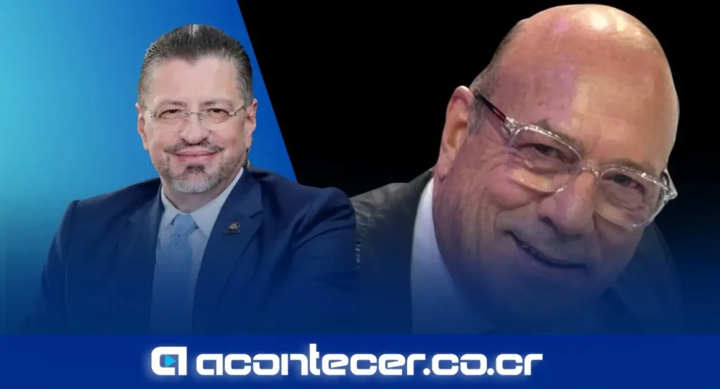 Rodrigo Chaves Robles, ministro de la Presidencia y Hacienda, durante entrevista en programa No mientas: El Show