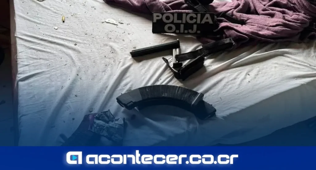 Agentes del OIJ en operativo de captura de alias El Diablo en Costa Rica