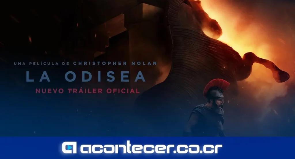 Christopher Nolan y el elenco de The Odyssey durante el rodaje en formato IMAX 70 mm